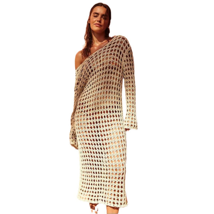 Ladies airy crochet beach cover-up Mune Fashion