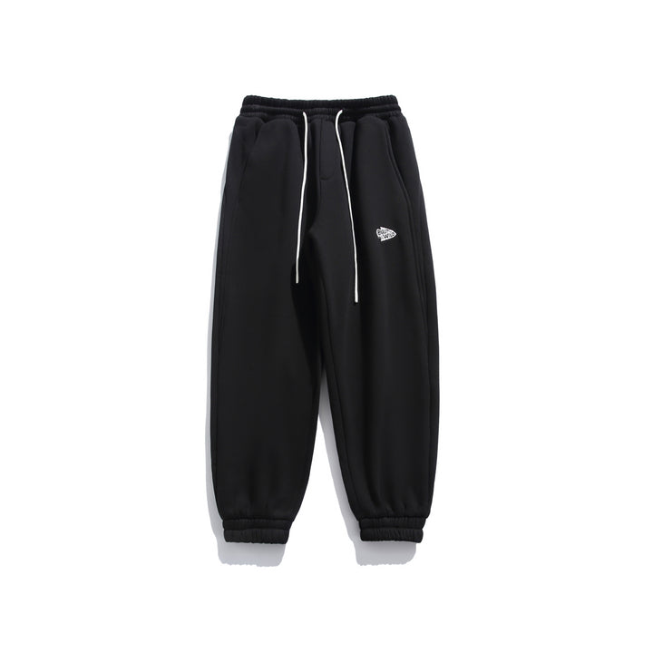 Unisex locker cut fleece jogging pants with drawstring, elastic hem and side pockets Mune Fashion