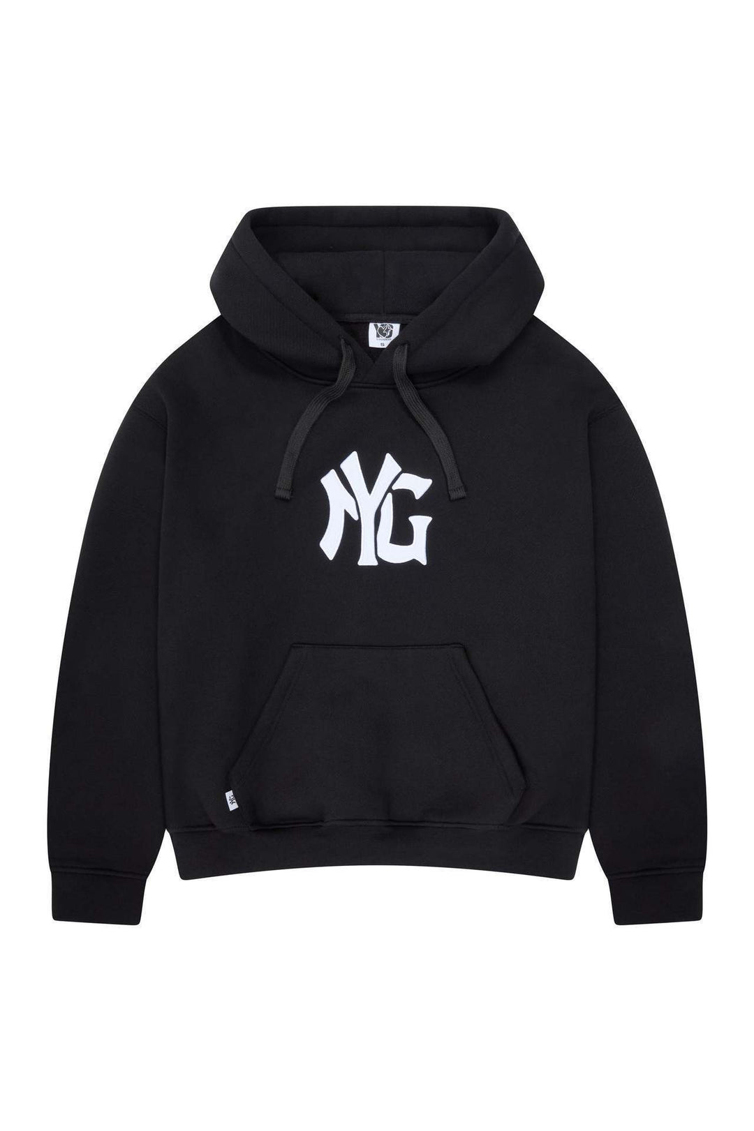 Unisex oversized hooded sweatshirt jacket with two-way zipper and logo application Mune Fashion