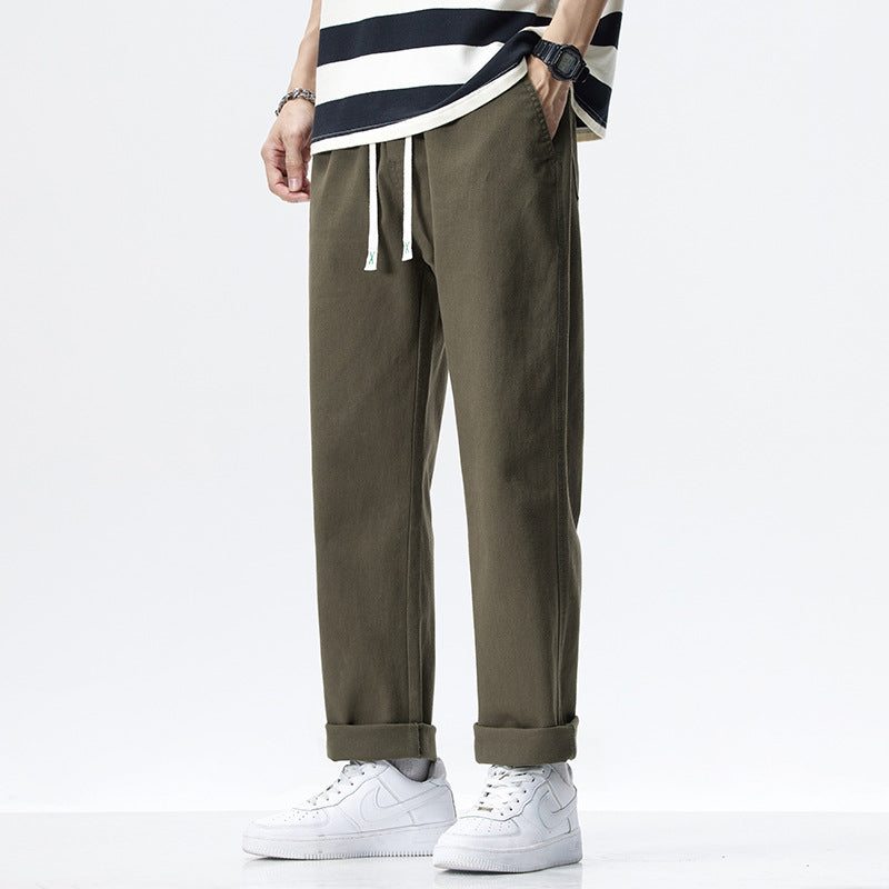 Men's Comfortable Casual Pants with Side Pockets Mune Fashion