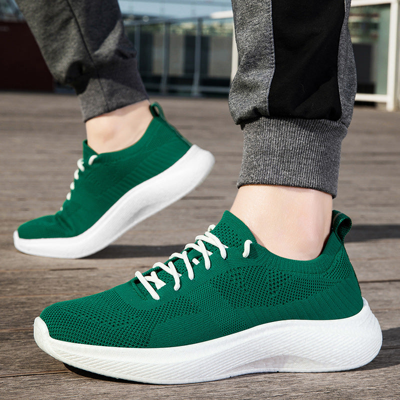Unisex nan lightweight knit sneaker with anatomical toe box, cushioned heel support and shock-absorbing lightweight sole Mune Fashion