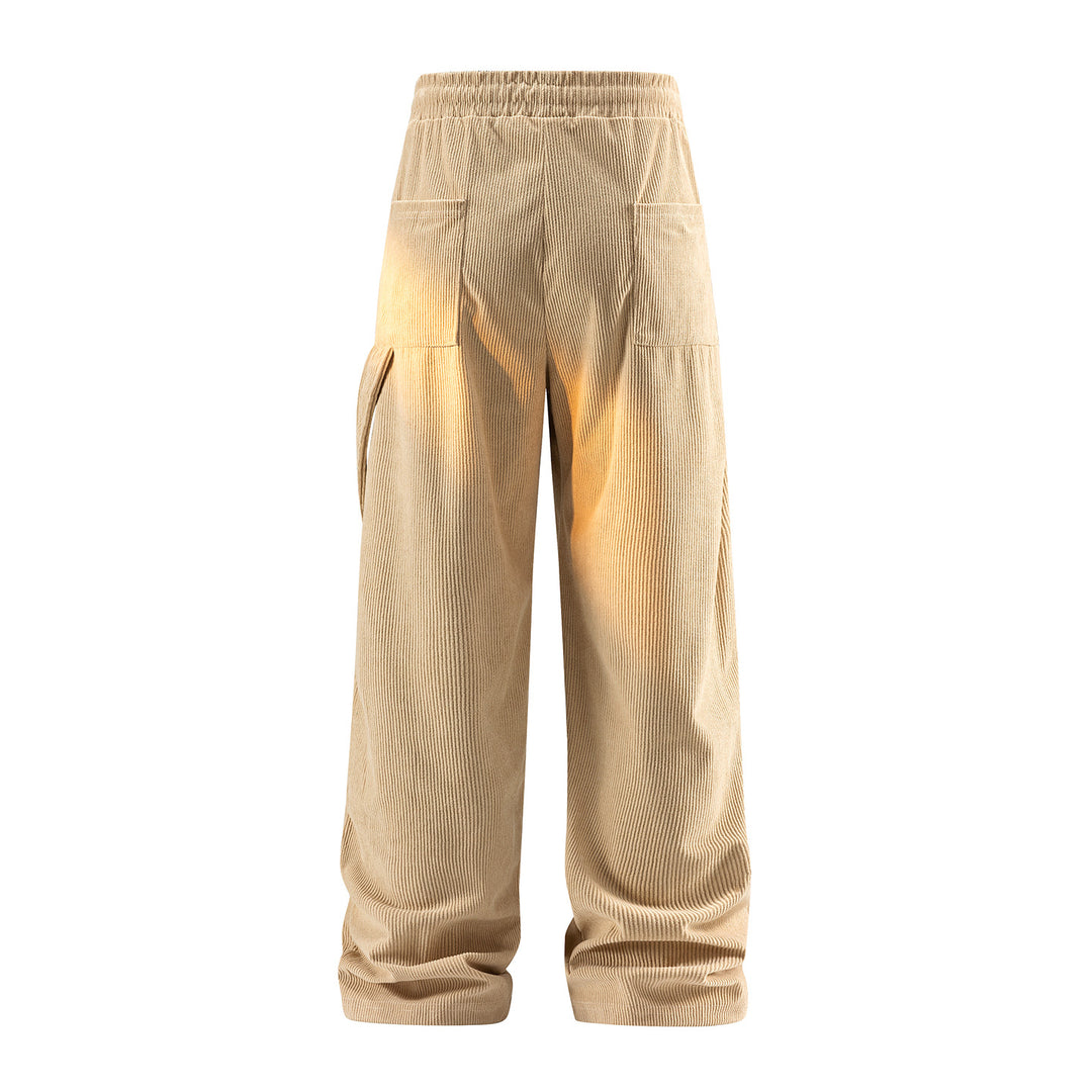 Women's Loose Casual Pants with Drawstring Mune Fashion