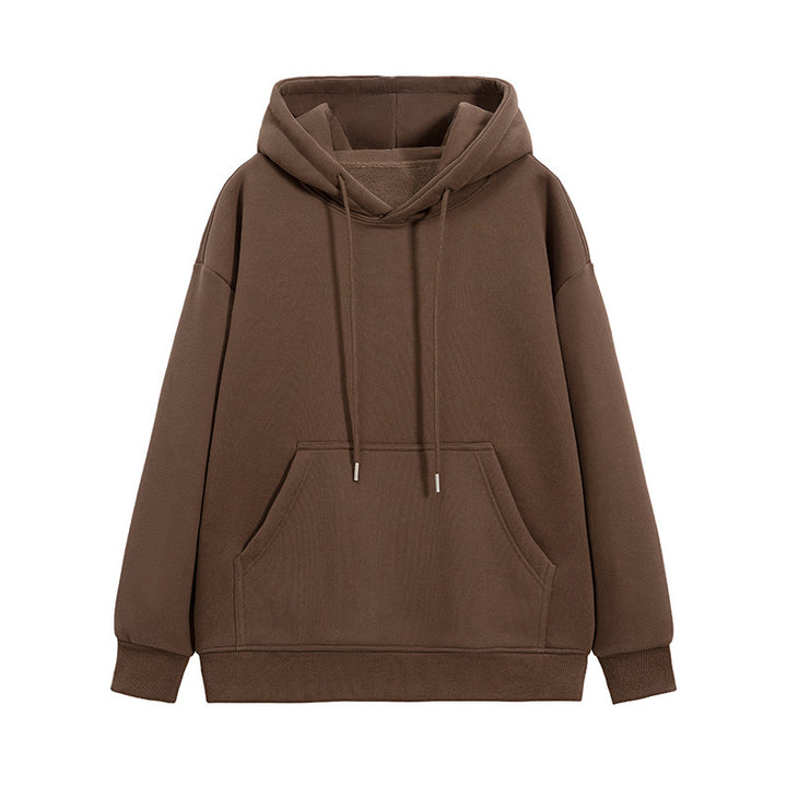 Unisex Oversize Hoodie with Kangaroo Pocket and Soft Fleece Lining Drune