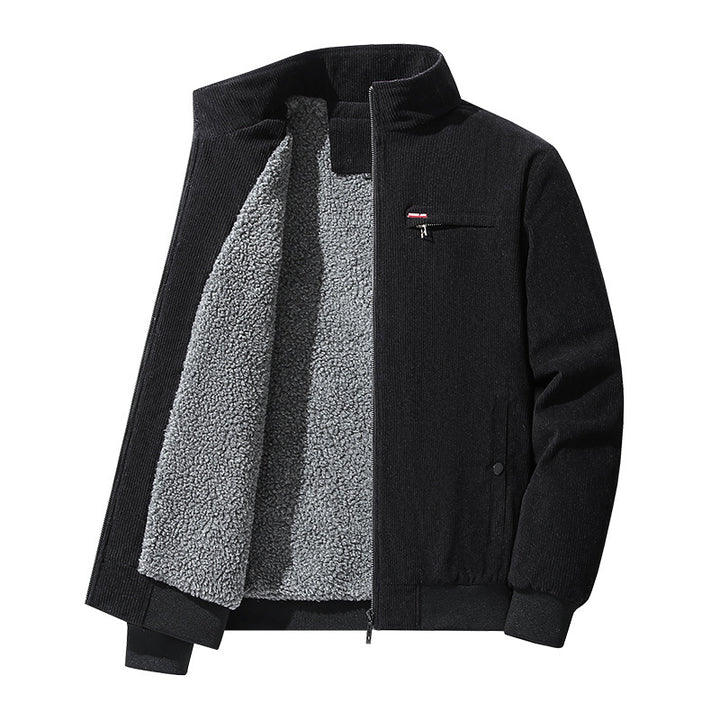 Men's Fashion Cord Jacket with Soft Lining Mune Fashion