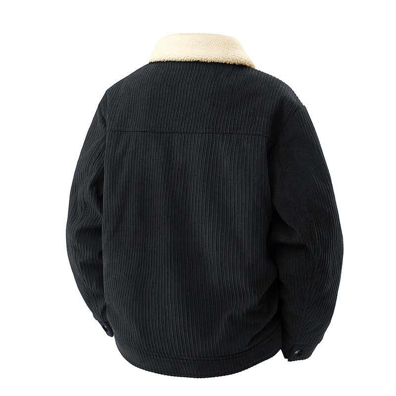 Men's casual jacket with teddy lining Mune Fashion