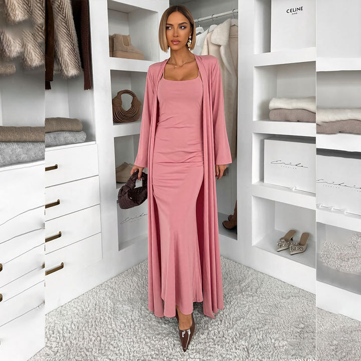 Women Long Maxi Dress with Flattering Cut Mune Fashion