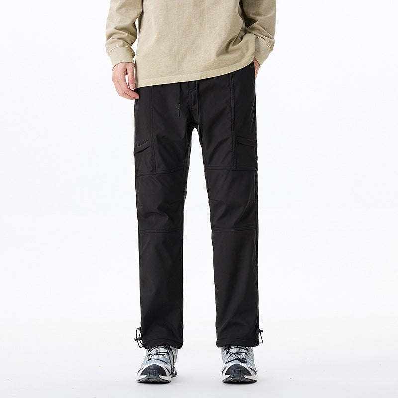 Men's Technical Cargo Pants with drawstring waistband, reinforced knees & adjustable leg cuffs Mune Fashion
