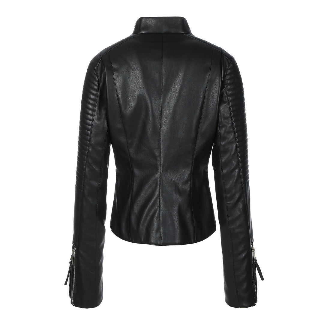 Women's Biker Jacket Mune Fashion