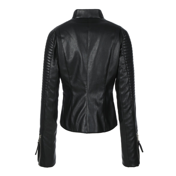 Women's Biker Jacket Mune Fashion