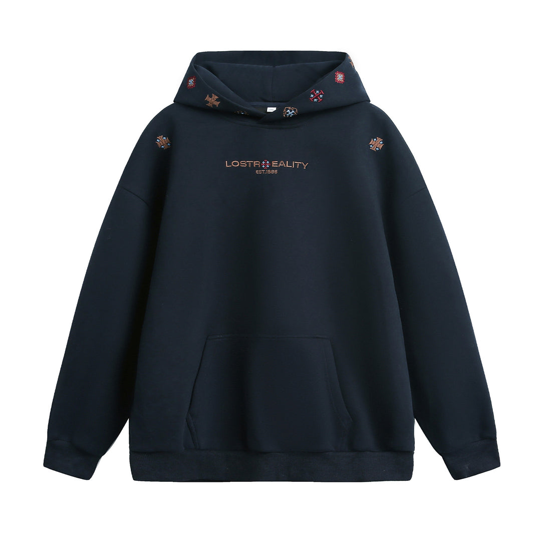Unisex Oversize Hoodie with embroidered hood and kangaroo pocket Mune Fashion