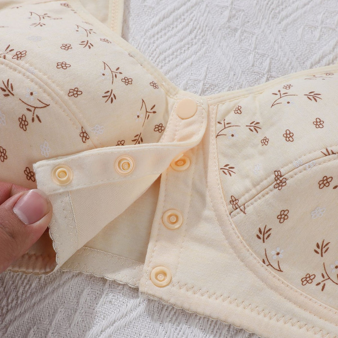 Women's Comfortable and Stylish Bra with Floral Design Mune Fashion