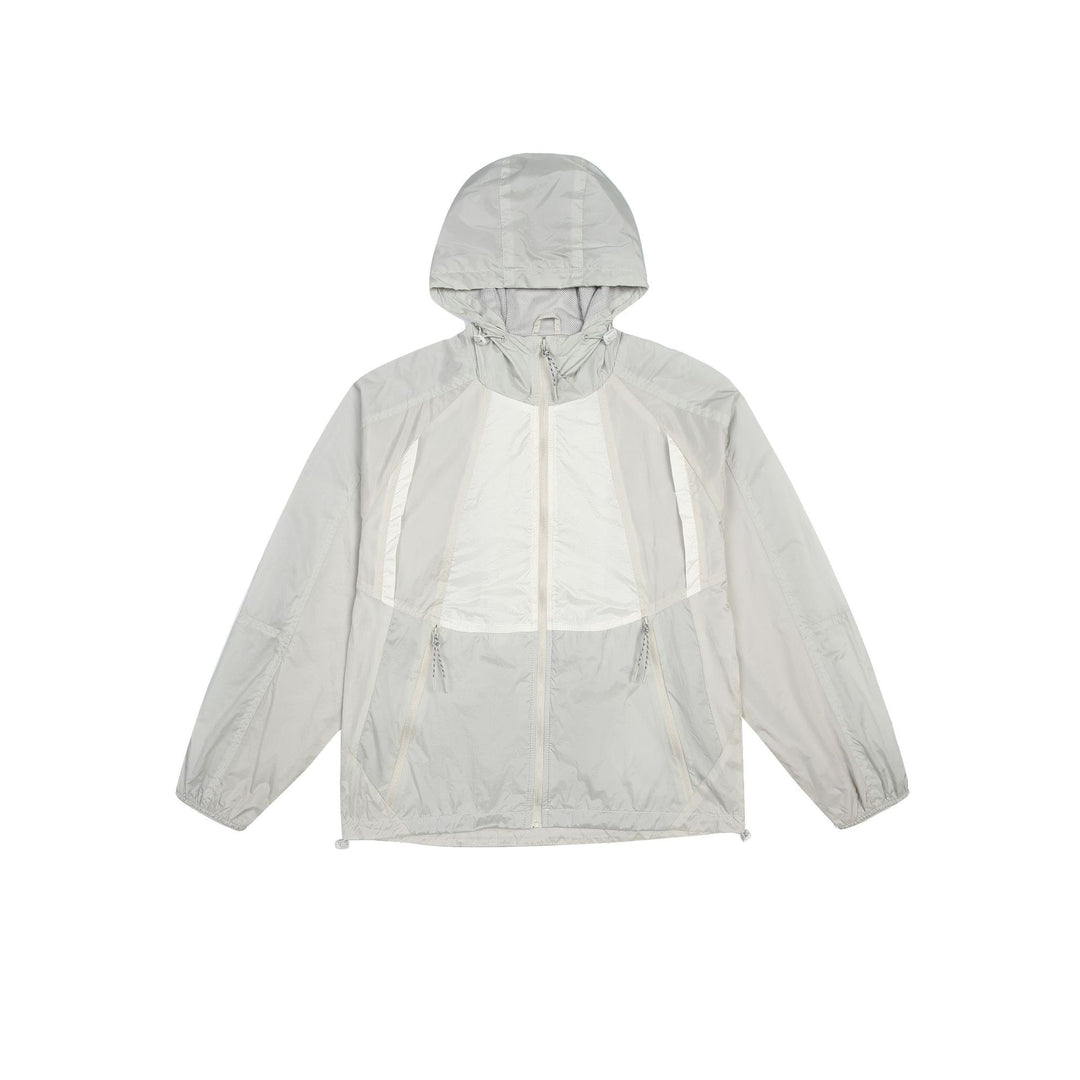 Unisex Lightweight Hooded Windbreaker with Mesh Lining and Drawstring Mune Fashion