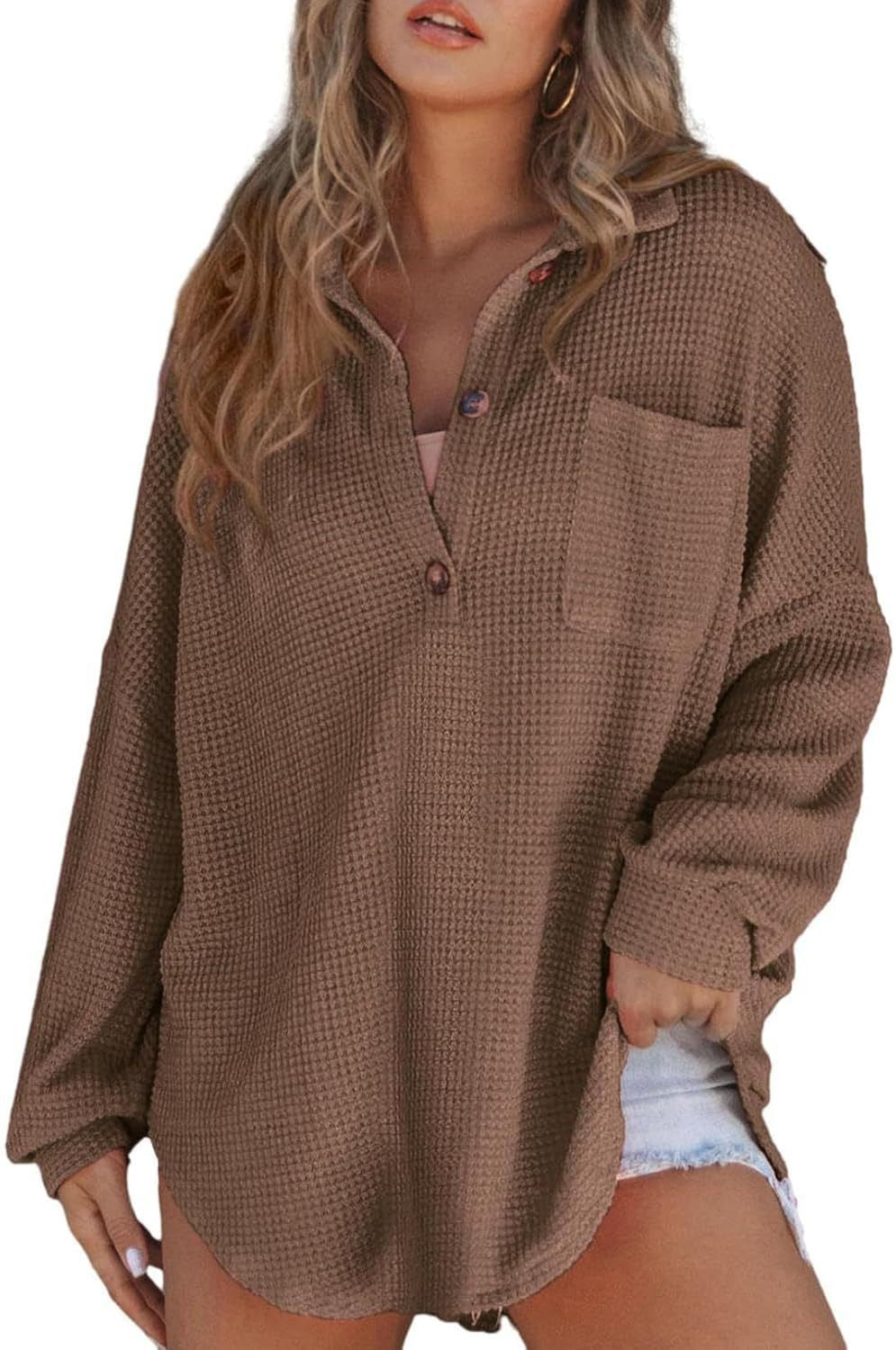 Women Casual and Comfortable Plus Size Shirt Mune Fashion