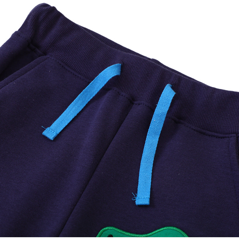 Boys sweatpants with exciting dinosaur motif Mune Fashion