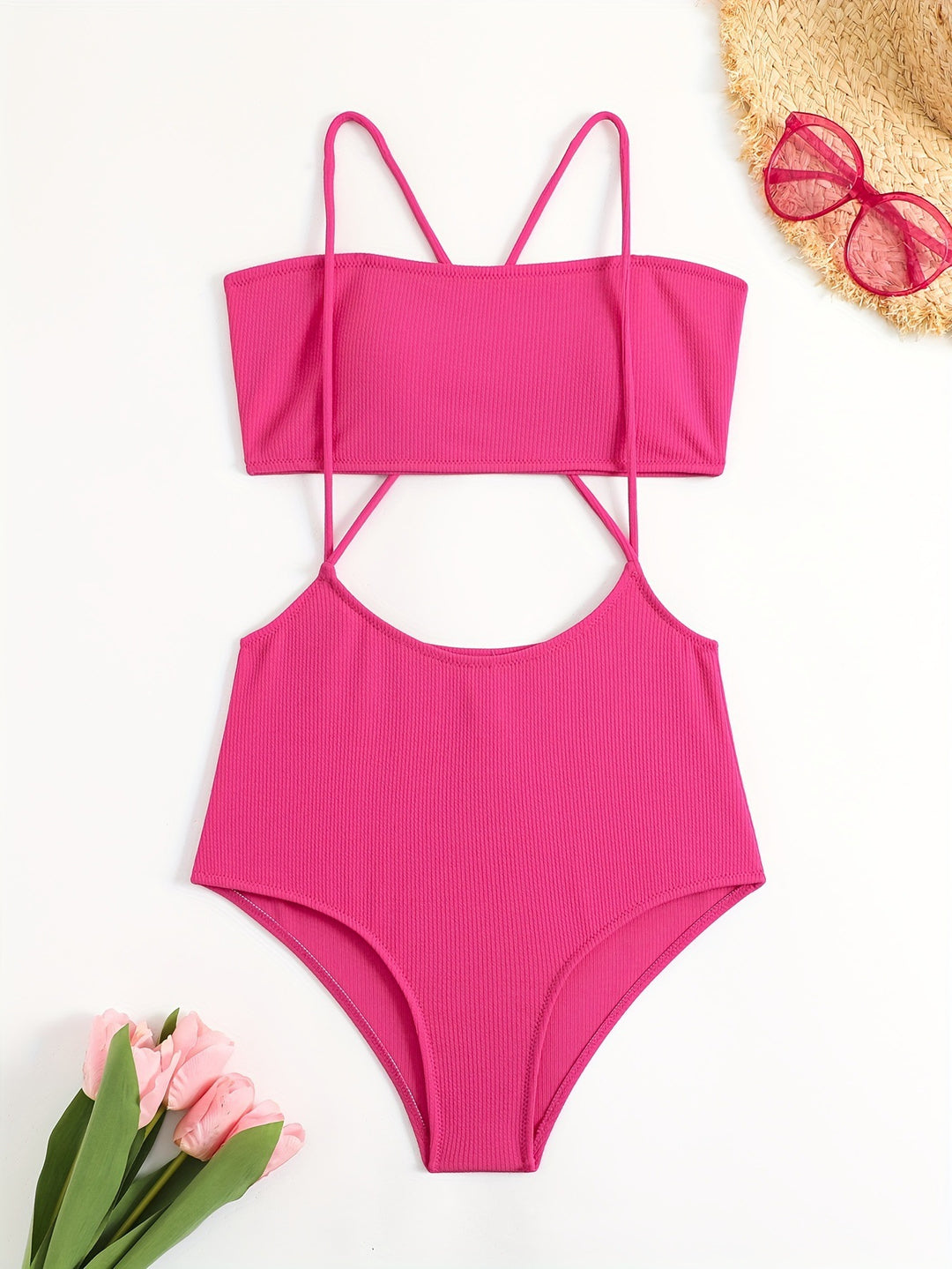 Womens Sporty High-Cut Bikini Mune Fashion