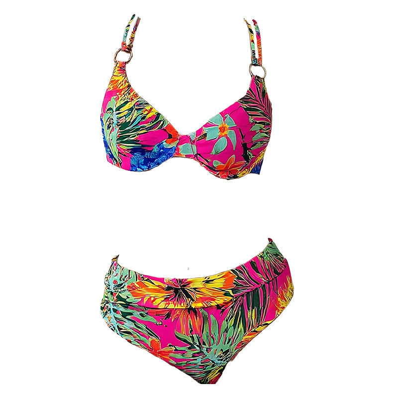 Women Bikini Set with elegant ring detail Mune Fashion