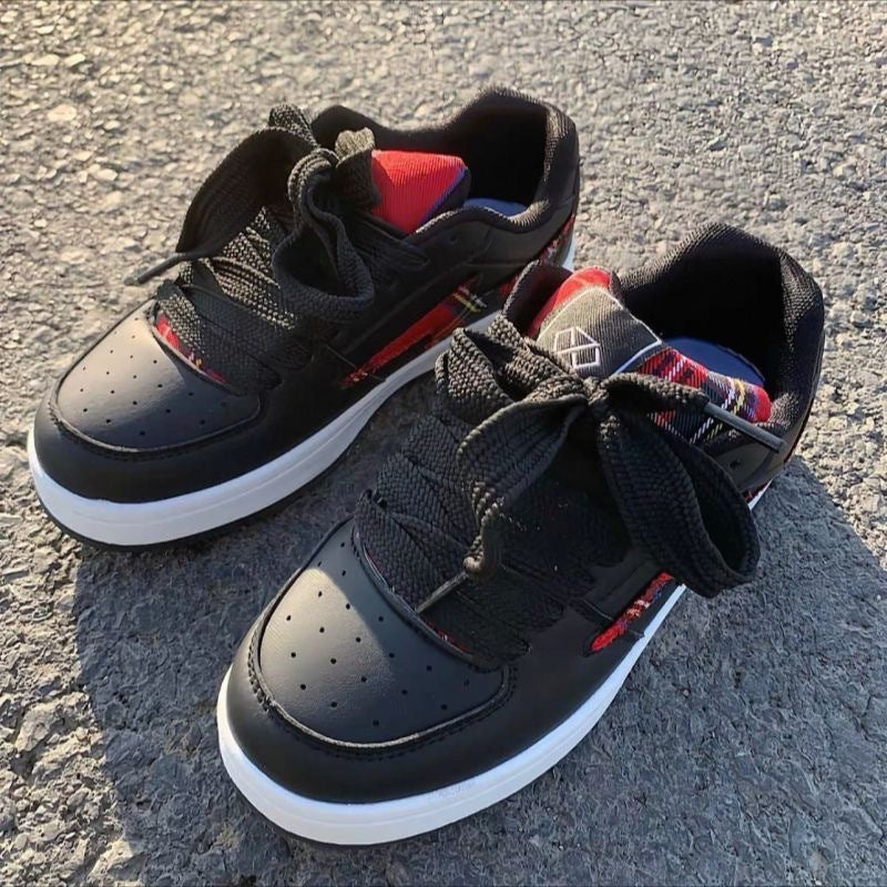Women's fashionable sneakers with graphic design and breathable surface structure Mune Fashion