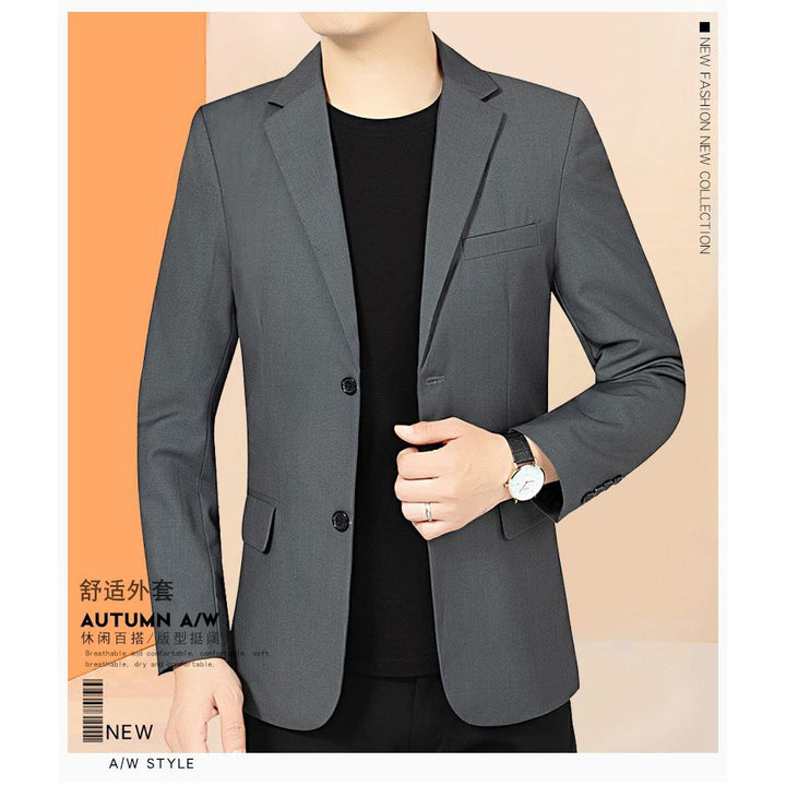 Men's Glencheck Blazer Slim Fit made of wool blend with subtle overcheck Mune Fashion