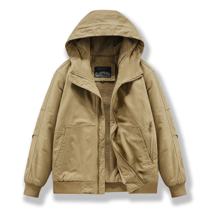 Men's Technical Bomber Jacket with Hood Mune Fashion