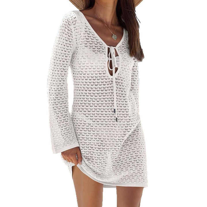 Ladies airy crochet beach cover-up Mune Fashion
