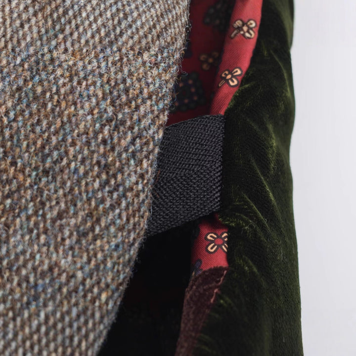 Women's Quilted Patchwork Vest with Voluminous Shawl Collar Mune Fashion