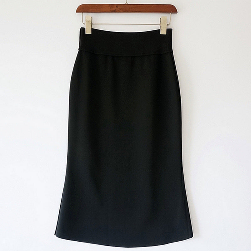 Women Elegant, fitted A-line skirt Mune Fashion
