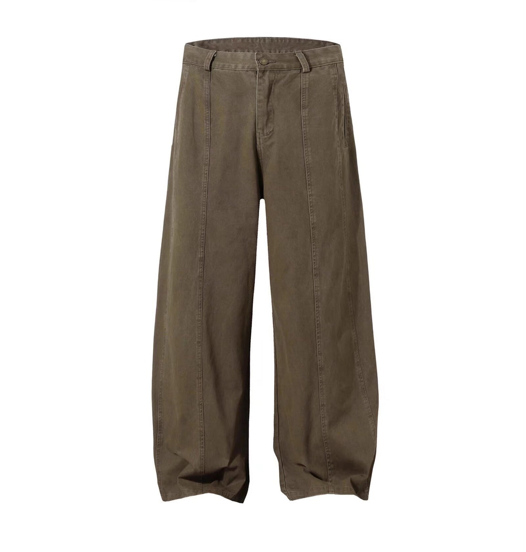 Women's Wide-Leg Trousers with Pleats Mune Fashion
