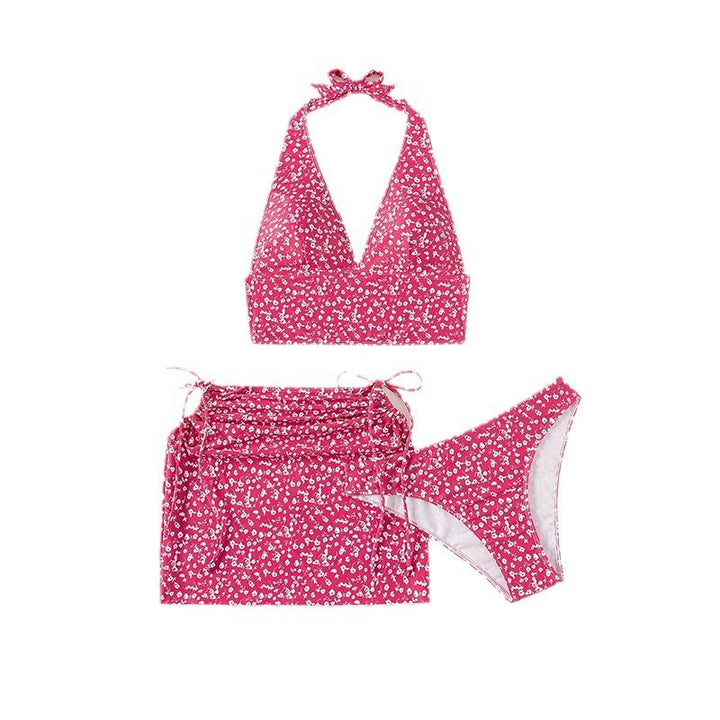 Women's Crop Bikini Set with Floral Design Mune Fashion