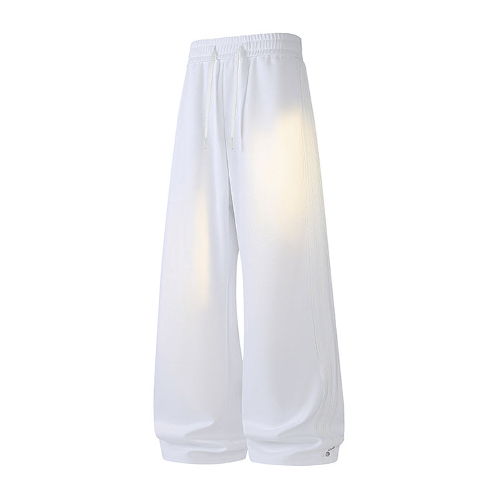 Women's Loose Sweatpants with Drawstring, Elastic Waistband & Adjustable Hem Mune Fashion
