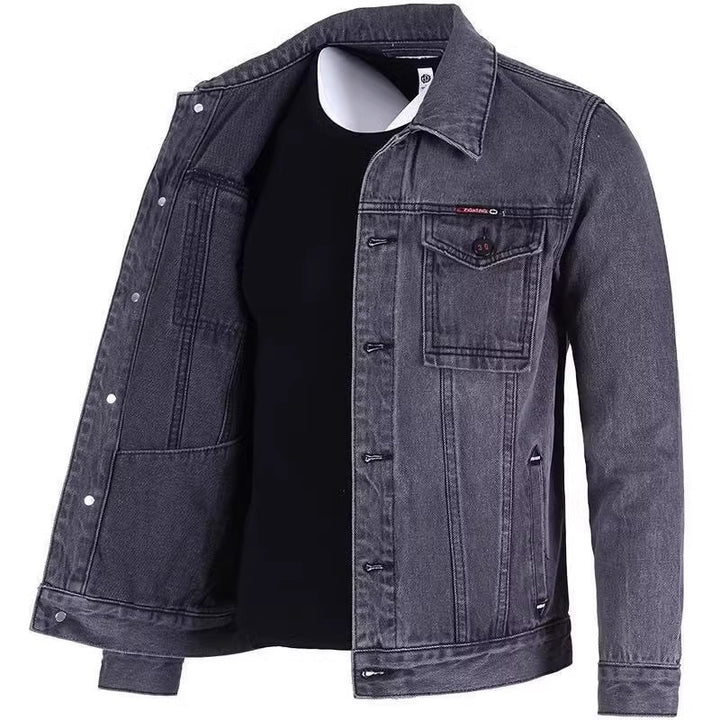 Men's Fashion Denim Jacket with Modern Details Mune Fashion