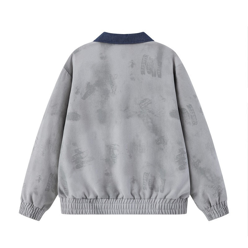Women's Sporty Sweater with Stand-up Collar Mune Fashion