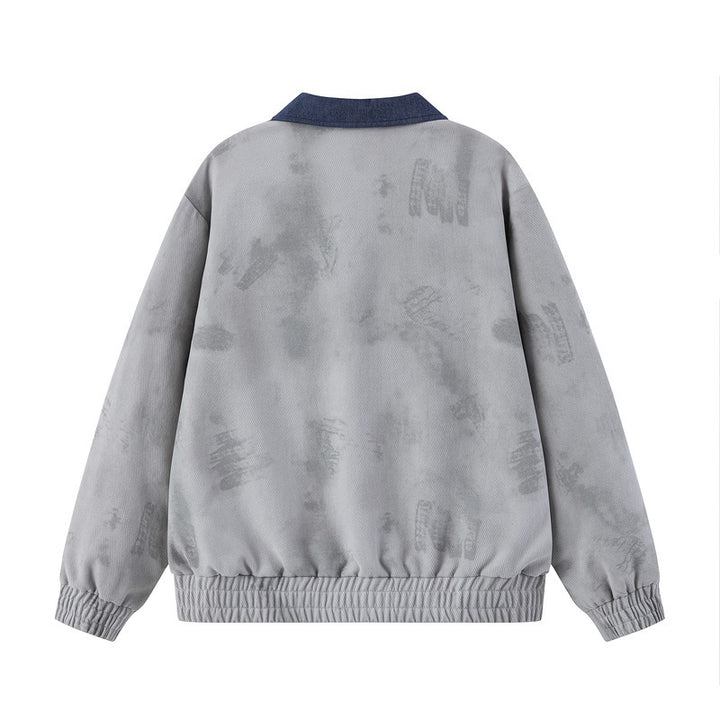 Women's Sporty Sweater with Stand-up Collar Mune Fashion