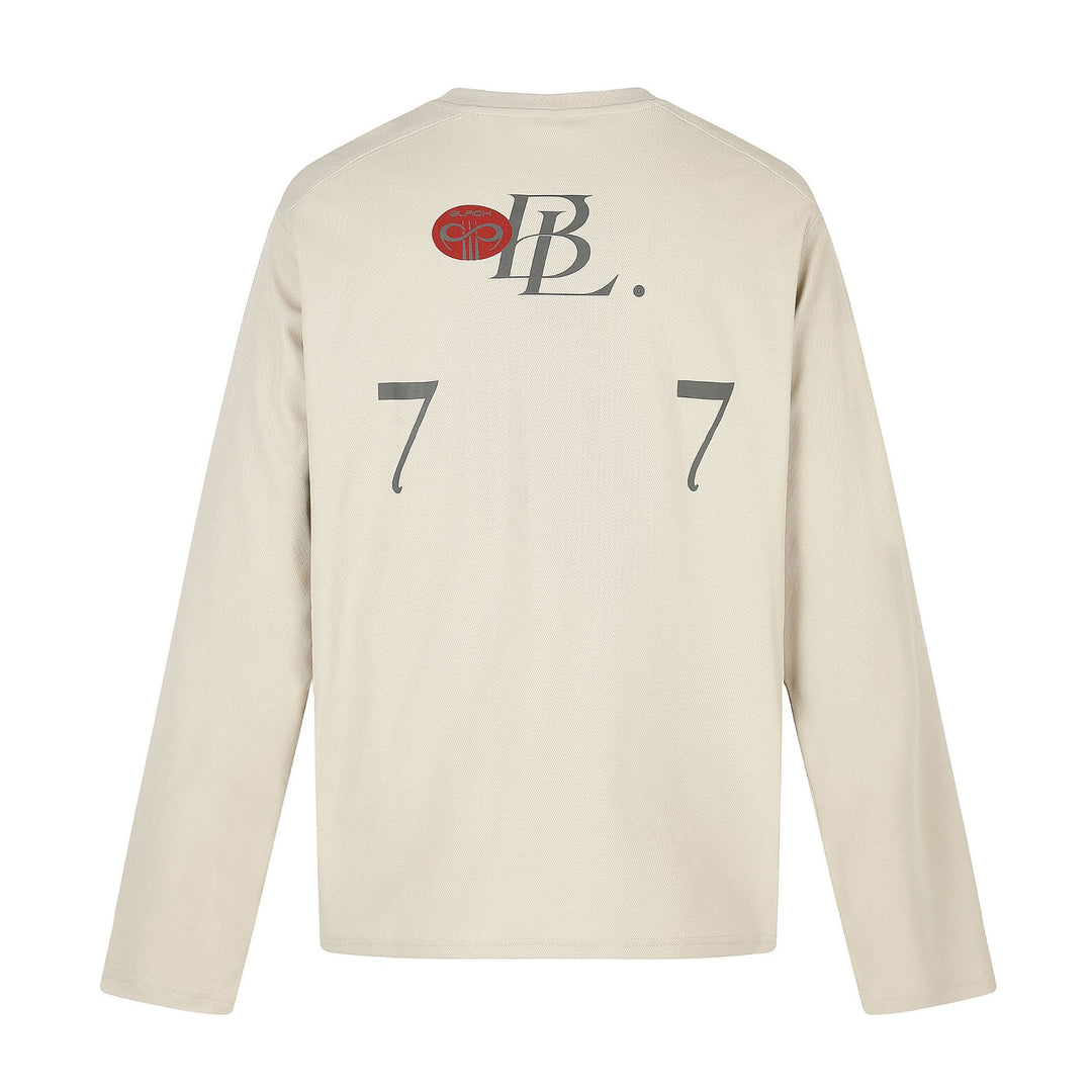 Unisex Round Neck Sweatshirt with large area Typo Print and embroidered Emblem Mune Fashion