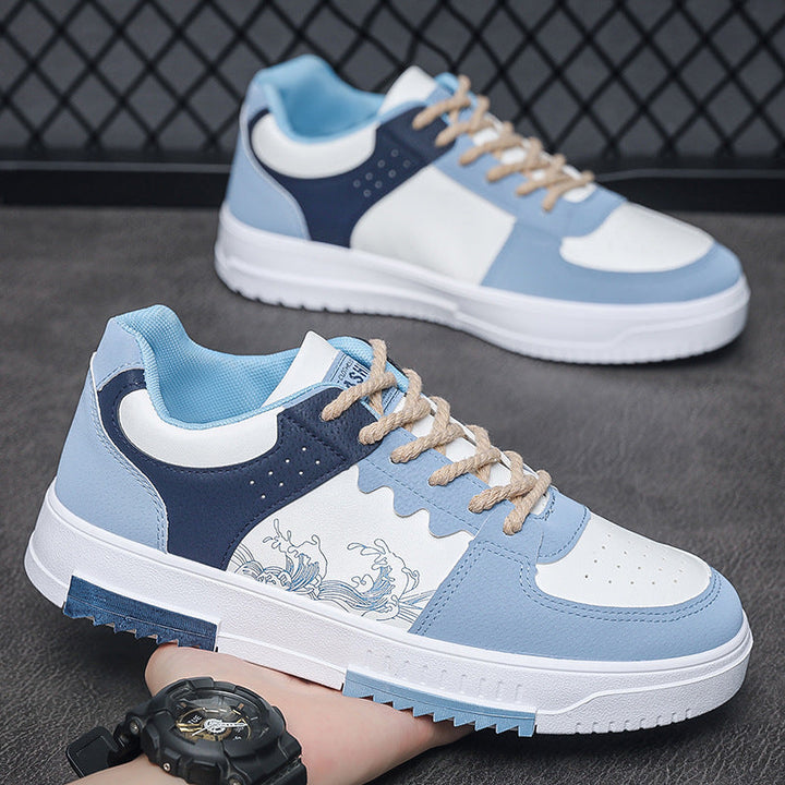 Women's Sporty Casual Shoes with Unique Wave Design Mune Fashion