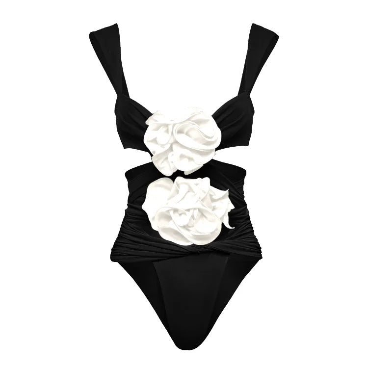 Women Elegant Ruffle Top with Floral Patterns Mune Fashion