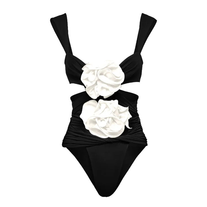 Women Elegant Ruffle Top with Floral Patterns Mune Fashion