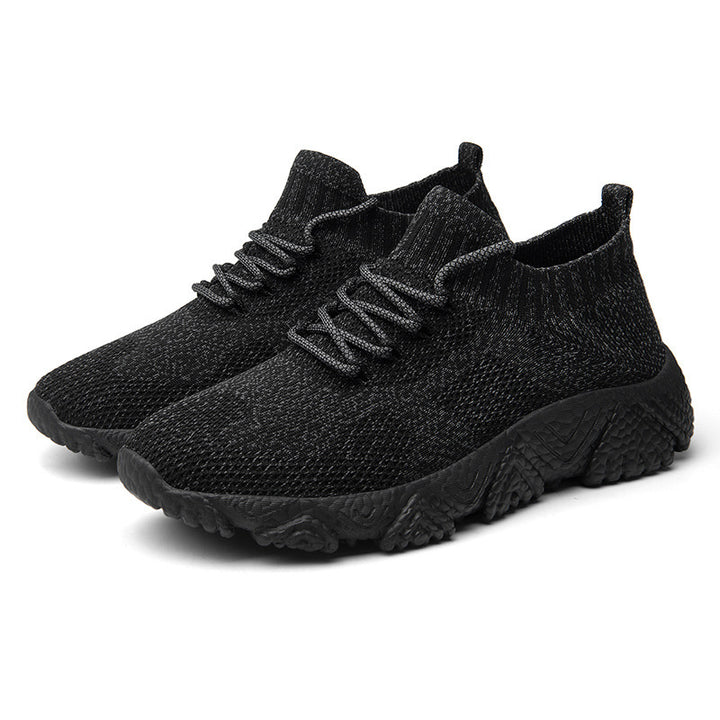 Unisex nan urban knitted slip-on sneakers with sock-like shaft and distinctive profile sole Mune Fashion
