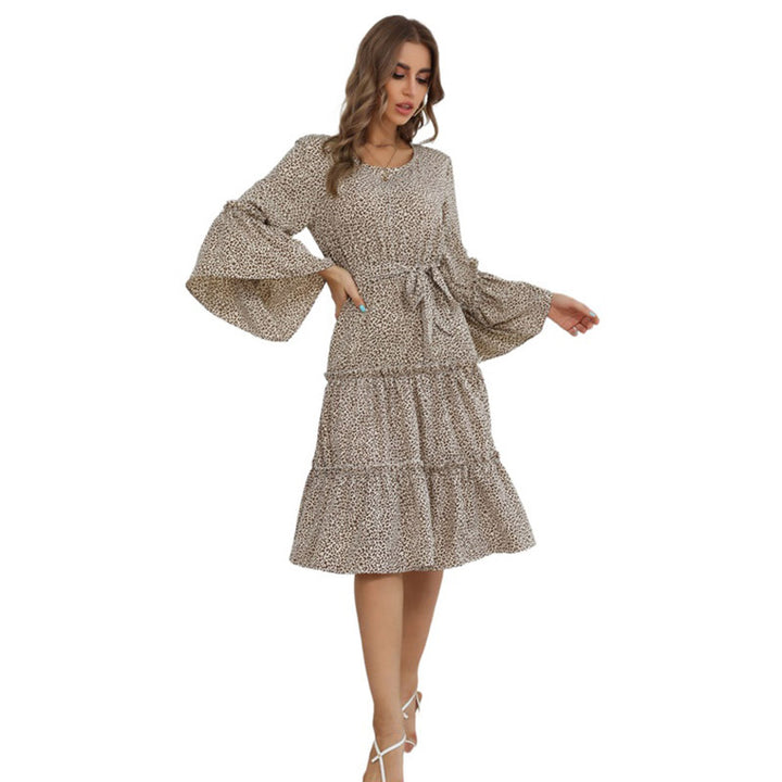 Women's Floral Maxi Dress with Ruffle Details Mune Fashion