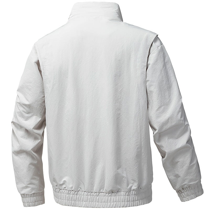 Men's functional jacket with stand-up collar Mune Fashion