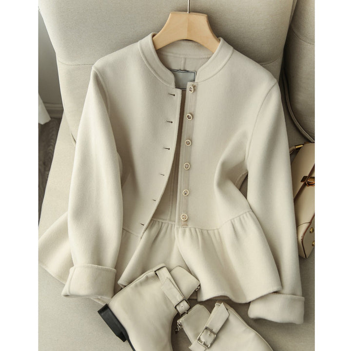 Women's Stylish Sweat Jacket with Button Details Mune Fashion