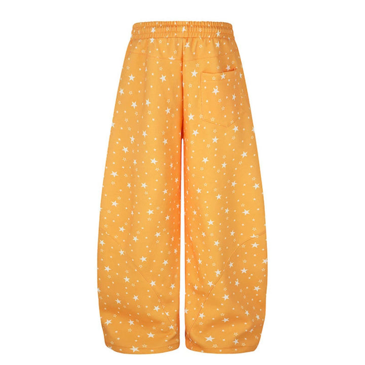 Women's Wide Palazzo Lounge Pants with Comfort Waistband, Drawstring and Adjustable Hem