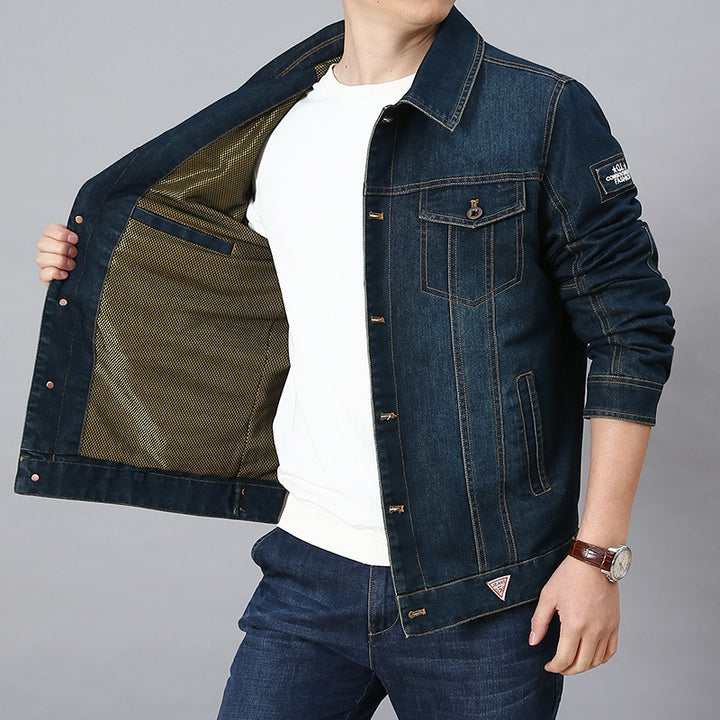 Men's Classic Jeans Jacket Mune Fashion