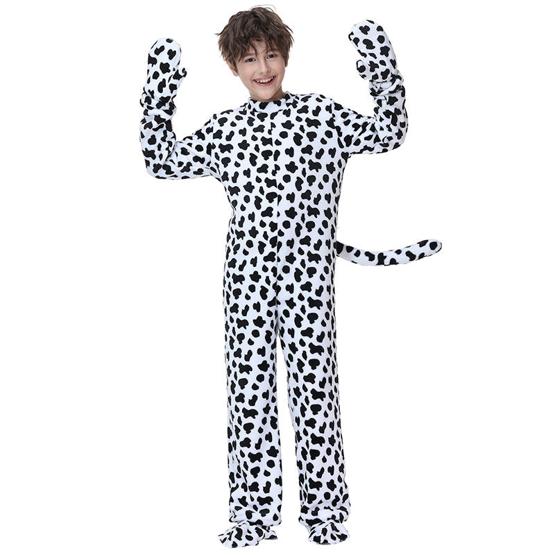Girls cuddly suit in dog design with ears and paws Mune Fashion