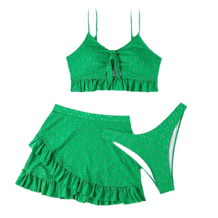Women's Crop Top and Skirt Set with Playful Design Mune Fashion