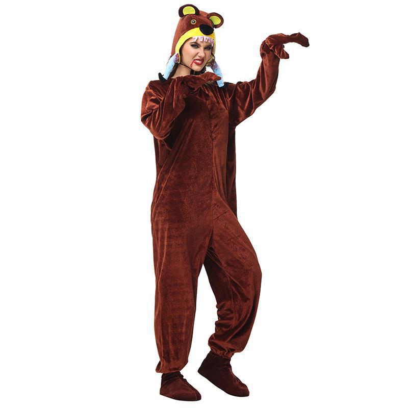 Ladies Cozy Animal Costume Mune Fashion