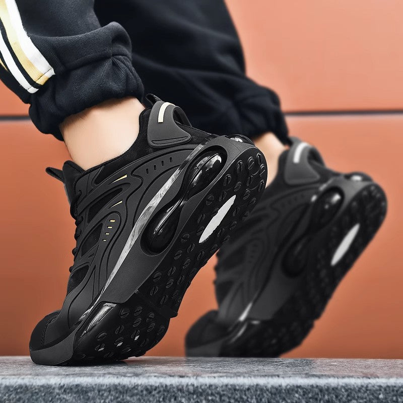 Unisex futuristic chunky sneaker with visible air capsule midsole and ergonomic cushioning Mune Fashion