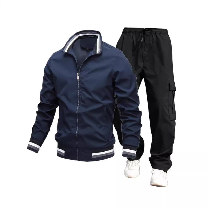 Men's Sports Jacket and Cargo Pants Mune Fashion