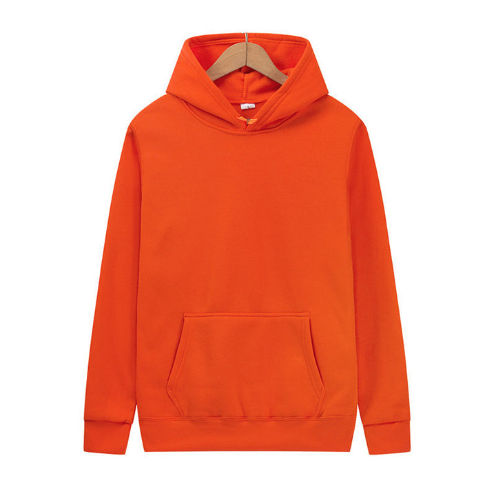 Unisex minimalist hoodie without zipper with brushed French terry on the inside and integrated kangaroo pocket Mune Fashion