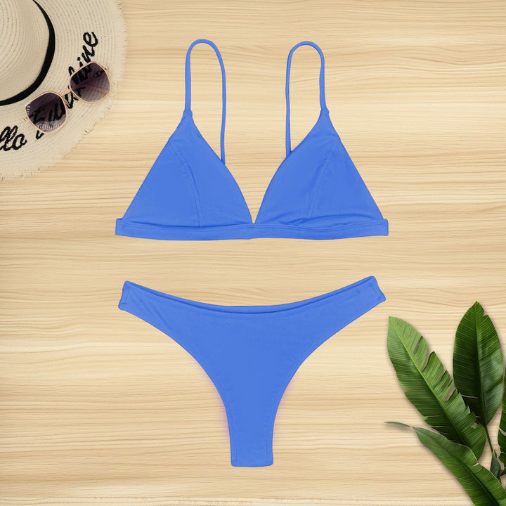 Women's Triangle Bikini Set Mune Fashion