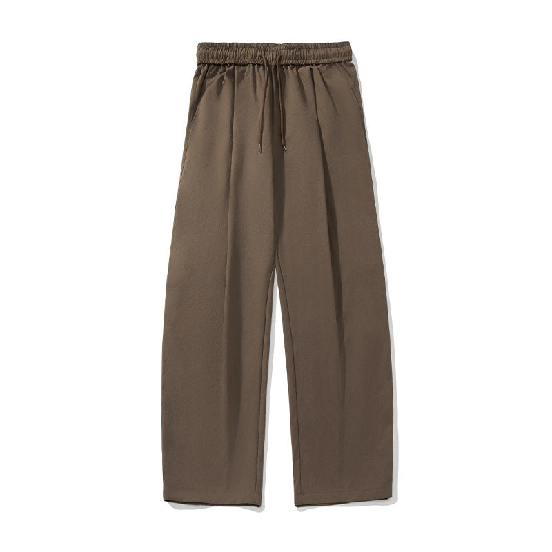 Women Loose Fit Summer Pants with High Waist, Elastic and Drawstring Mune Fashion